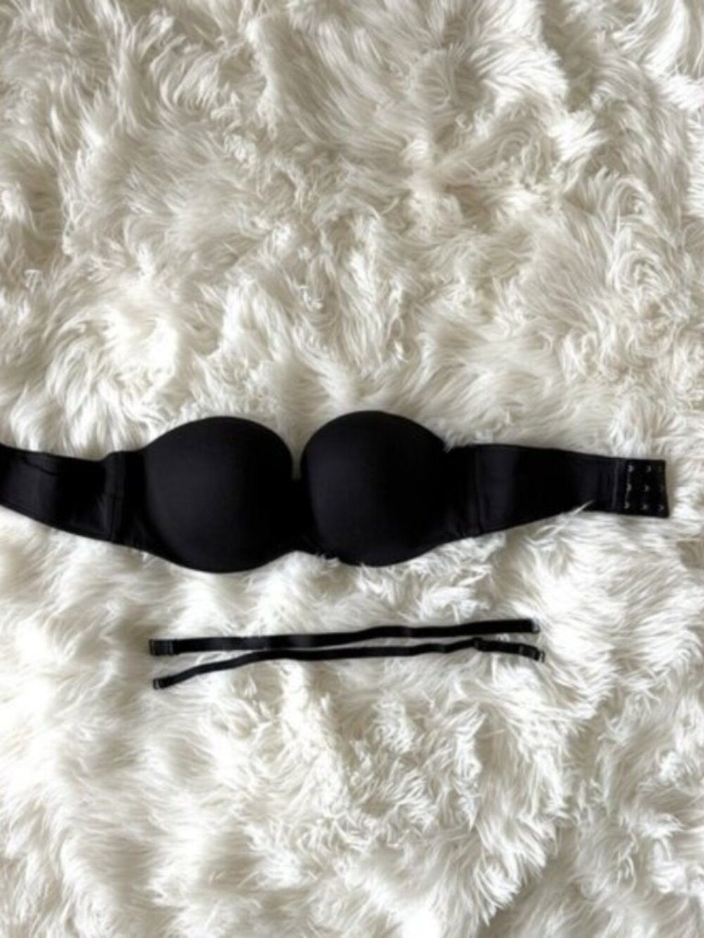 Victoria’s  Secret Strapless Black Bra Size 34 D